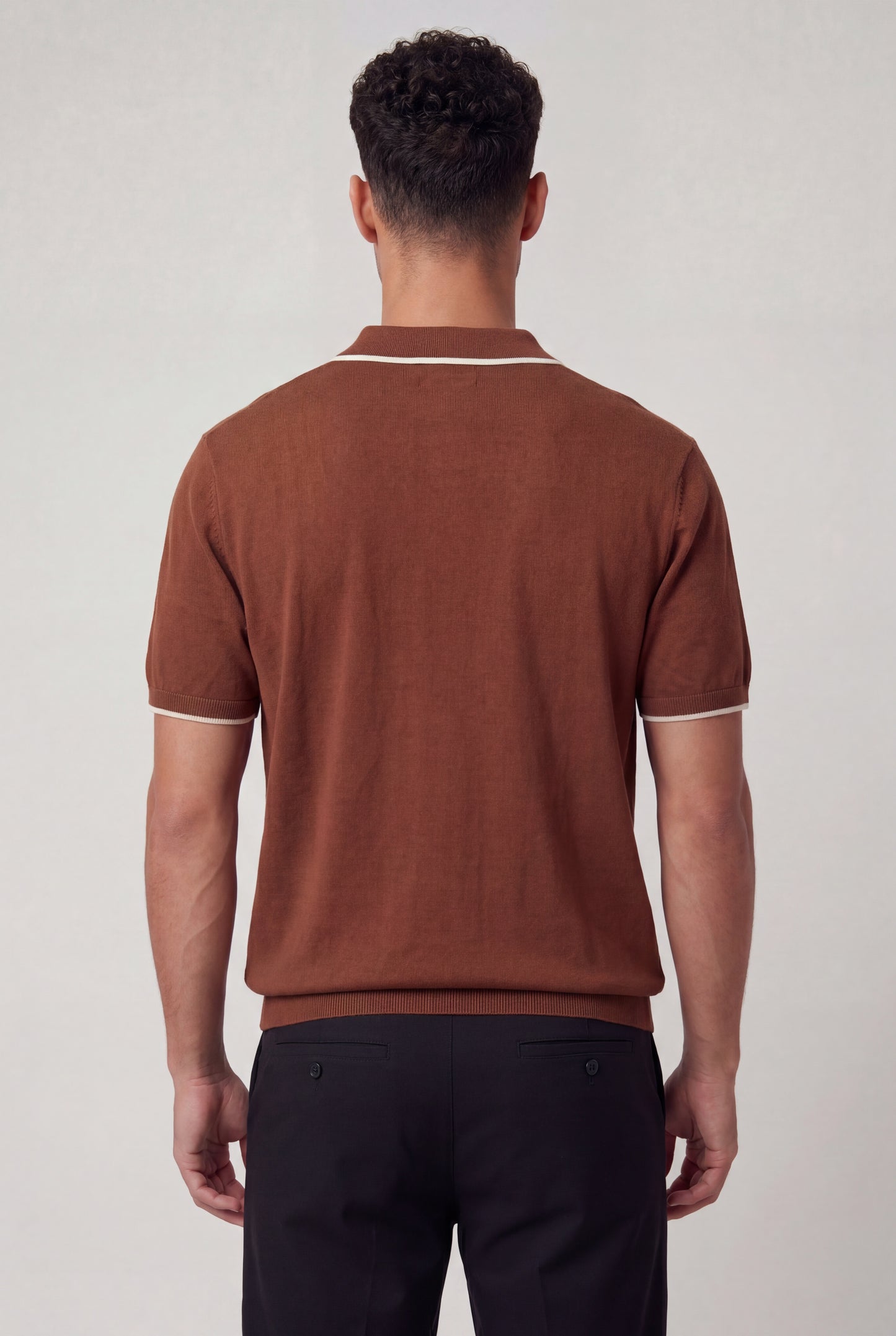 The Riviera Fine-Knit Polo Shirt