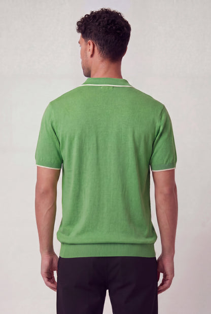 The Riviera Fine-Knit Polo Shirt