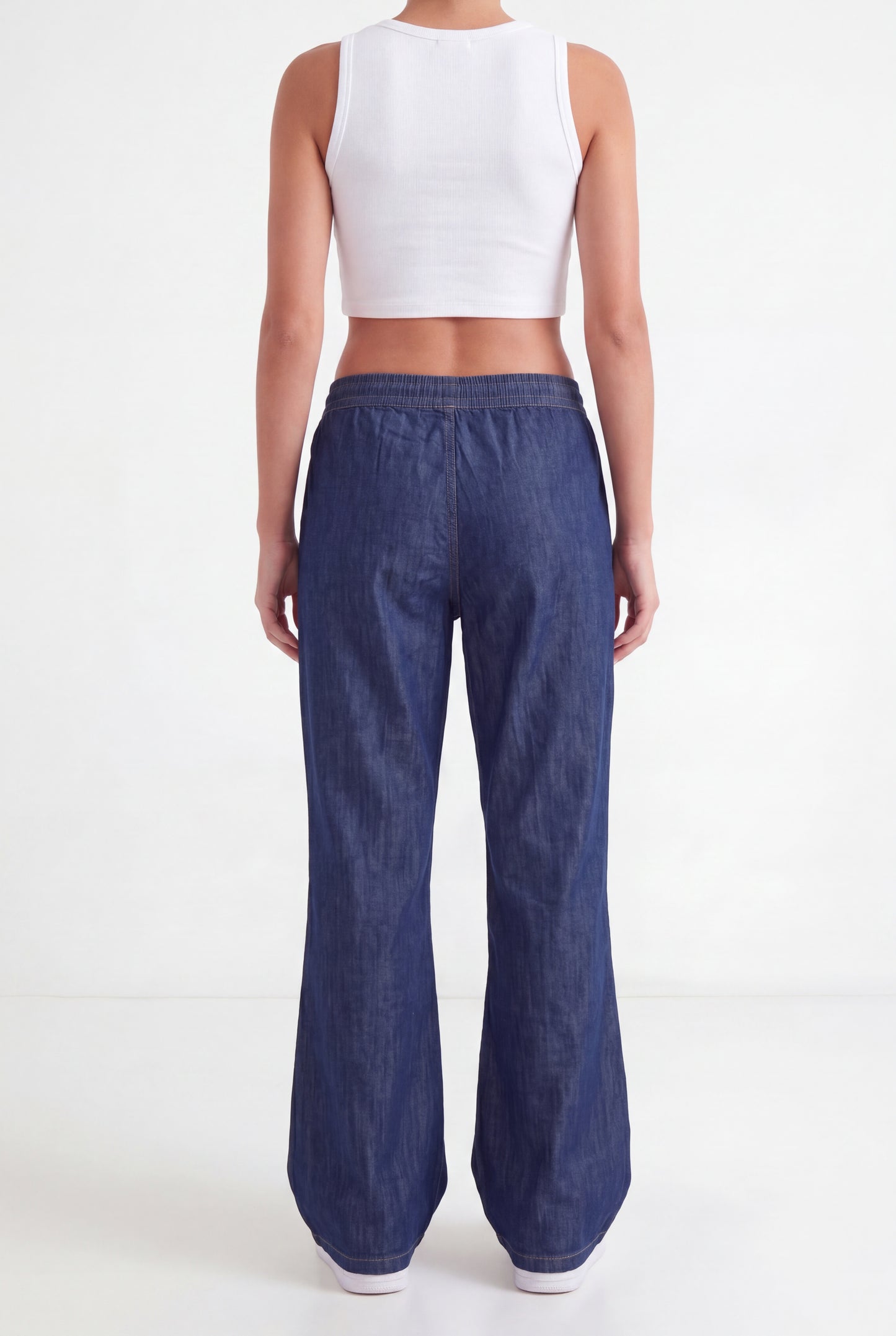Relaxed Chambray Lounge Trousers
