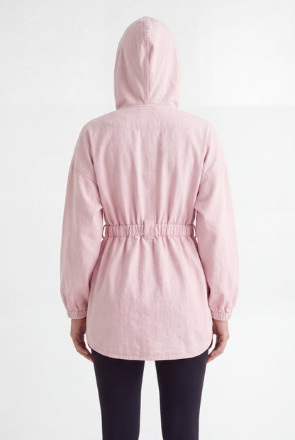 Relaxed Hooded Utility Anorak