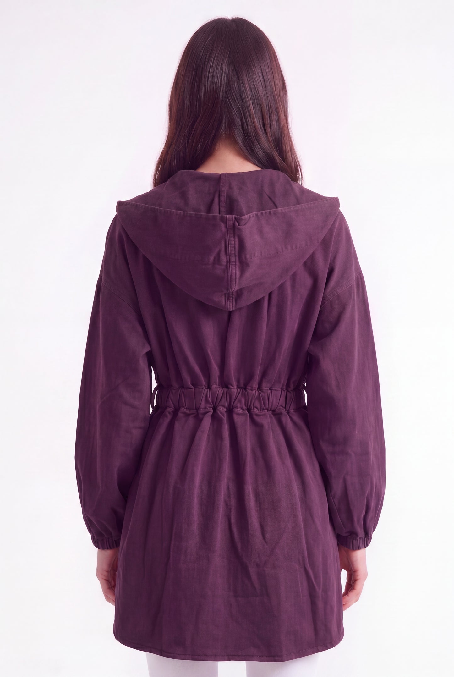 Relaxed Hooded Utility Anorak