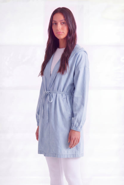 Relaxed Hooded Utility Anorak