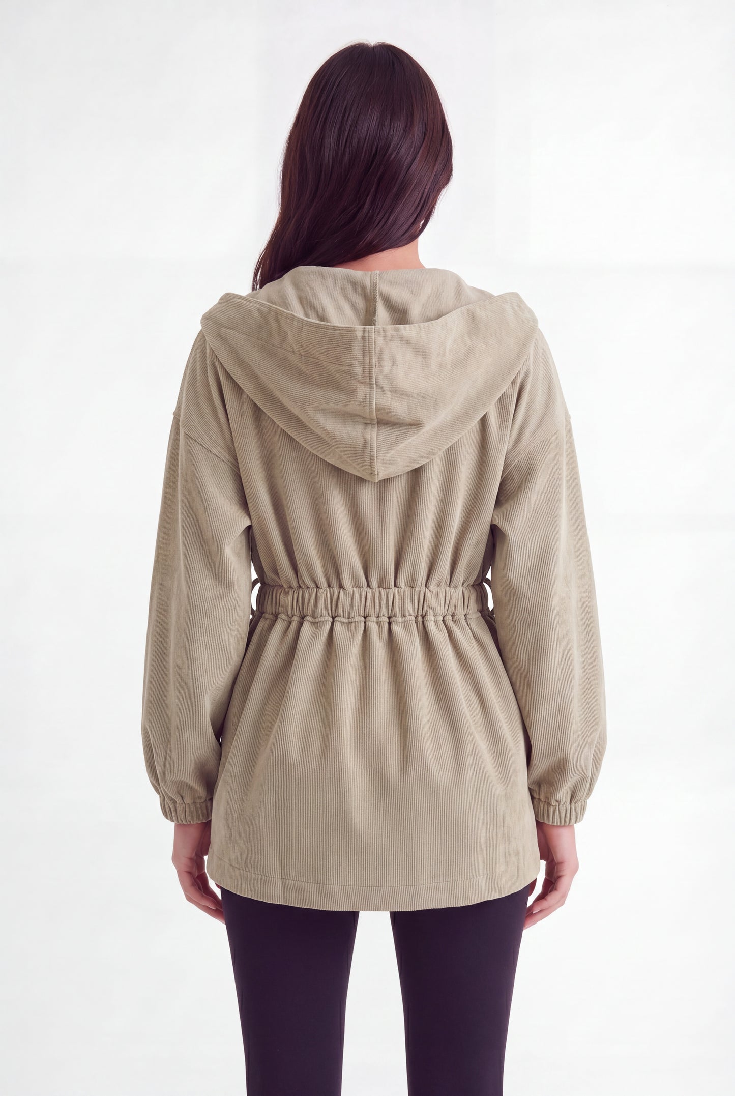 Relaxed Hooded Utility Anorak