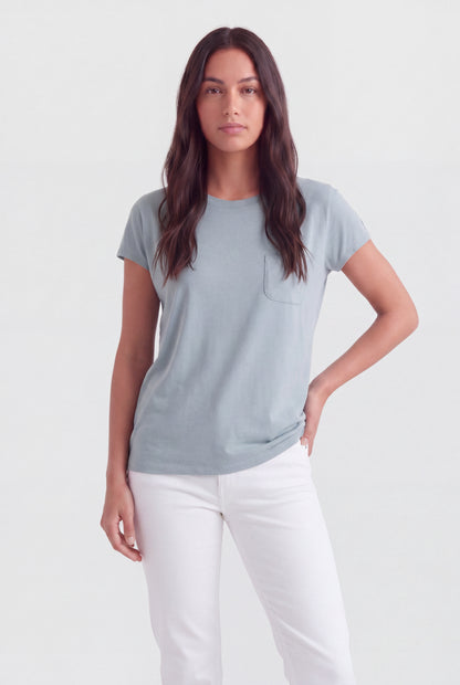 Cap-Sleeve Pocket Tee