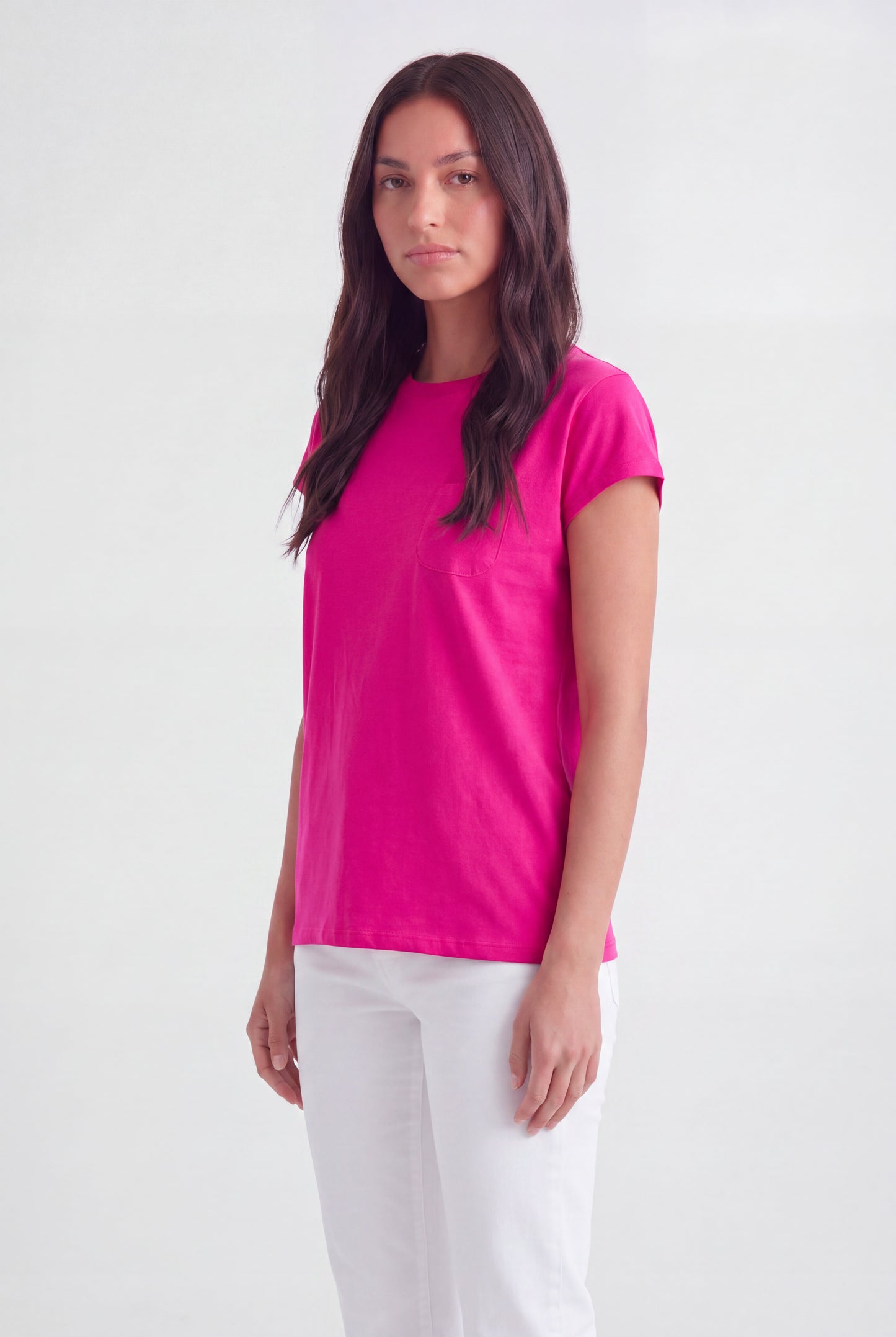 Cap-Sleeve Pocket Tee