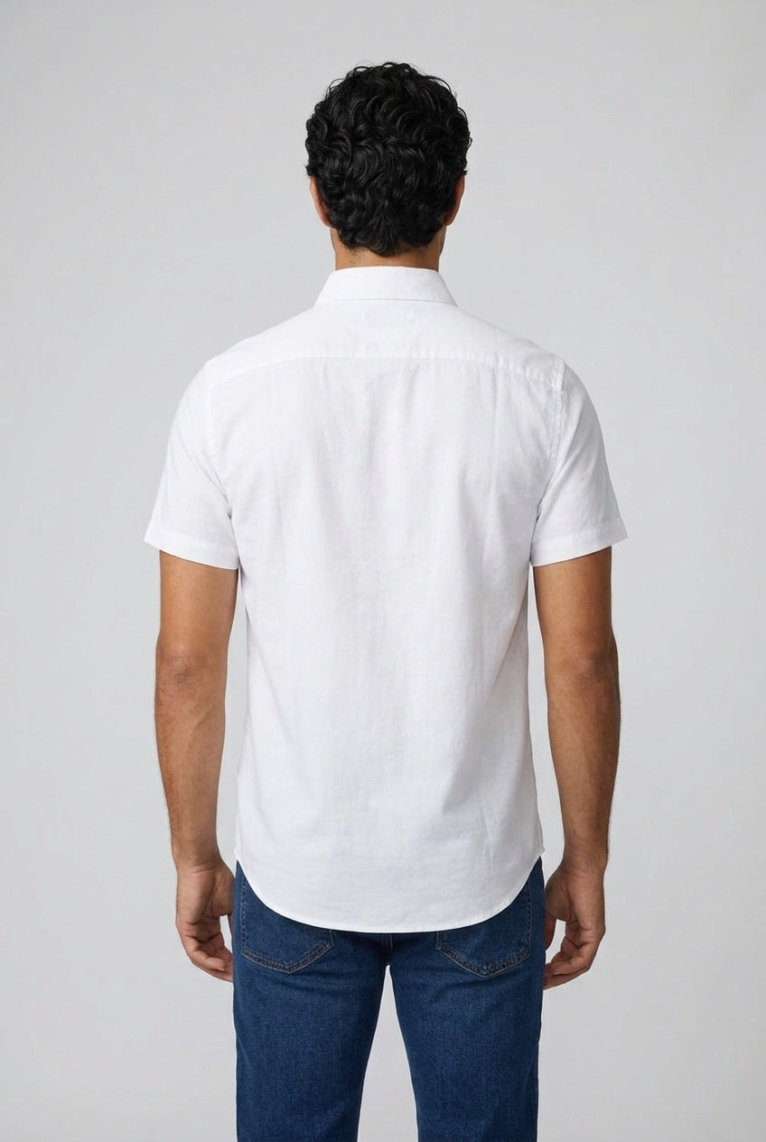 Relaxed-Fit Linen Resort Shirt