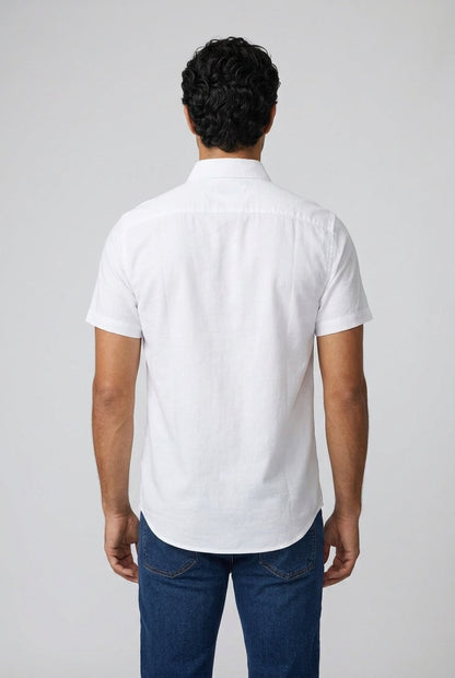 Relaxed-Fit Linen Resort Shirt