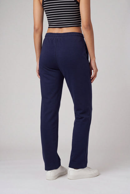 Pintuck Wide-Leg Sweatpants