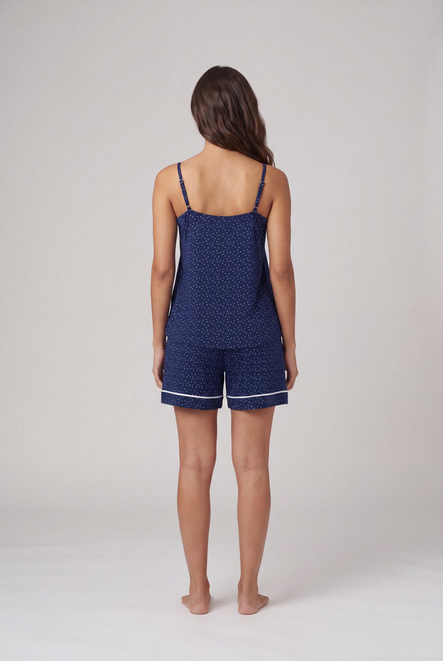 Polka Dot Cami & Shorts Pajama Set